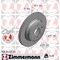 Zimmermann Brake Disc - Standard/Coated, 150343220 150343220 - alternate 1
